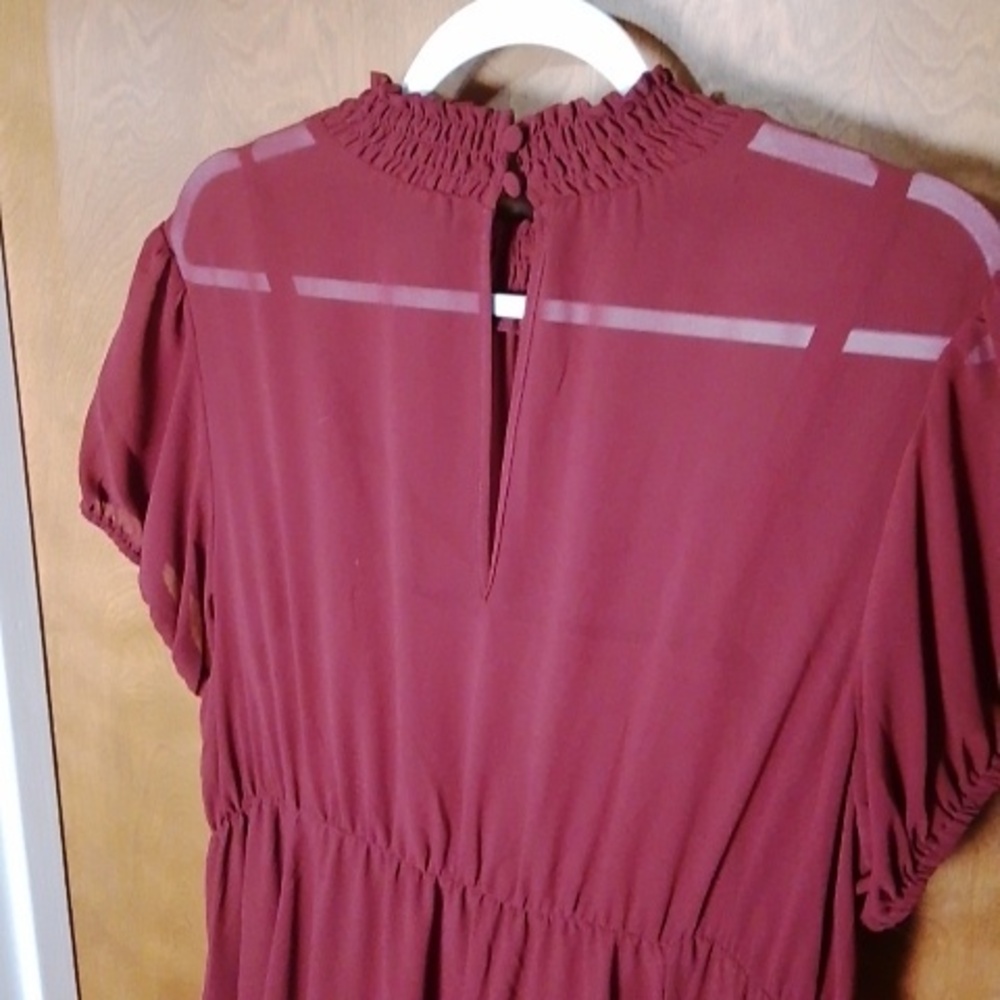 Torrid Burgundy Maxi Dress - Picture 5 of 5